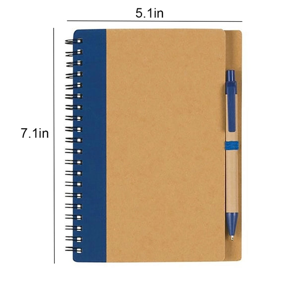 Mini Coil Notebook With Pen