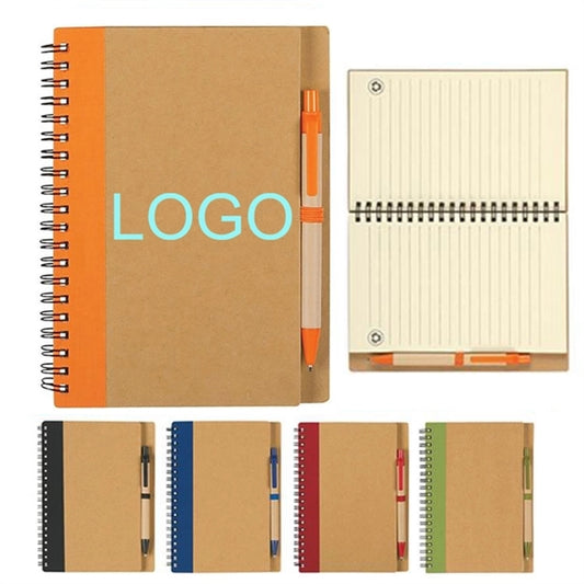 Mini Coil Notebook With Pen