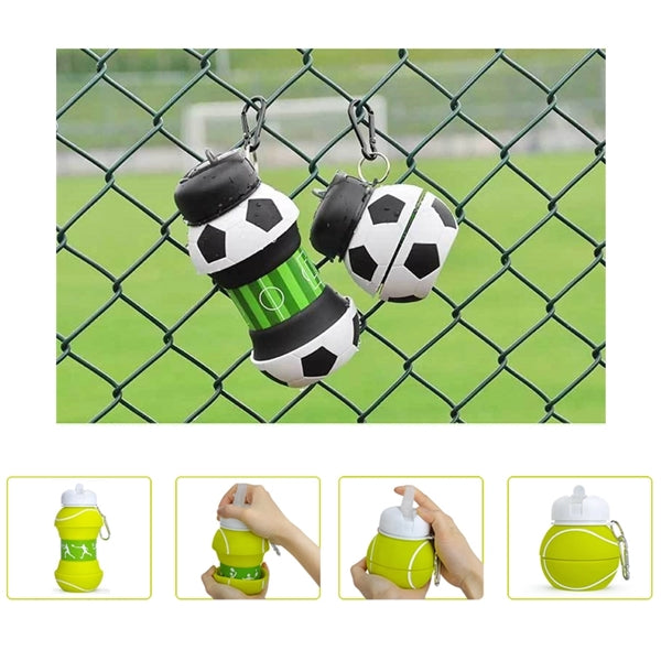 Spherical Collapsible Silicone Bottle