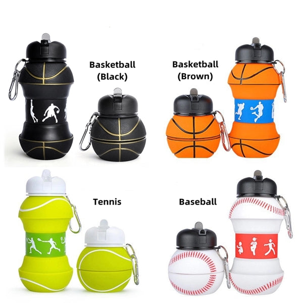 Spherical Collapsible Silicone Bottle