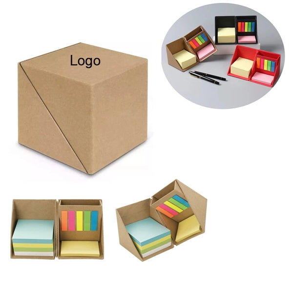 Foldable Multifunction Sticky Notes Set Organizer