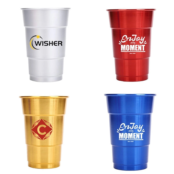 16 oz Recyclable Party Aluminum Cups