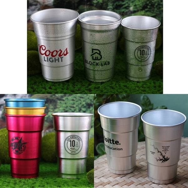 16 oz Recyclable Party Aluminum Cups