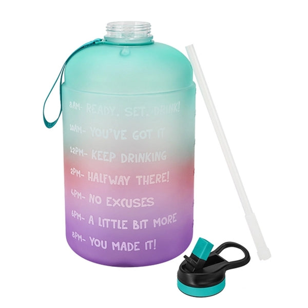 Oversize Water Jugs with Straw 128 Ounch