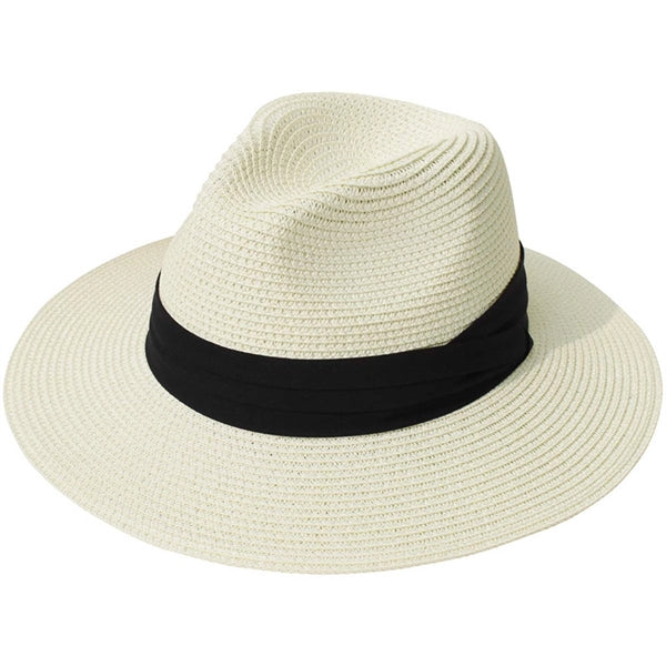 Panama style Straw Brimmed Hat