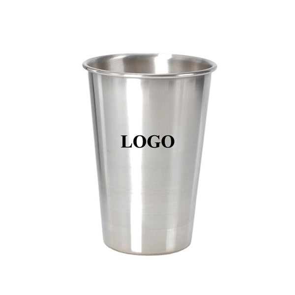 11oz. Single Wall Stainless Steel Pint Mug
