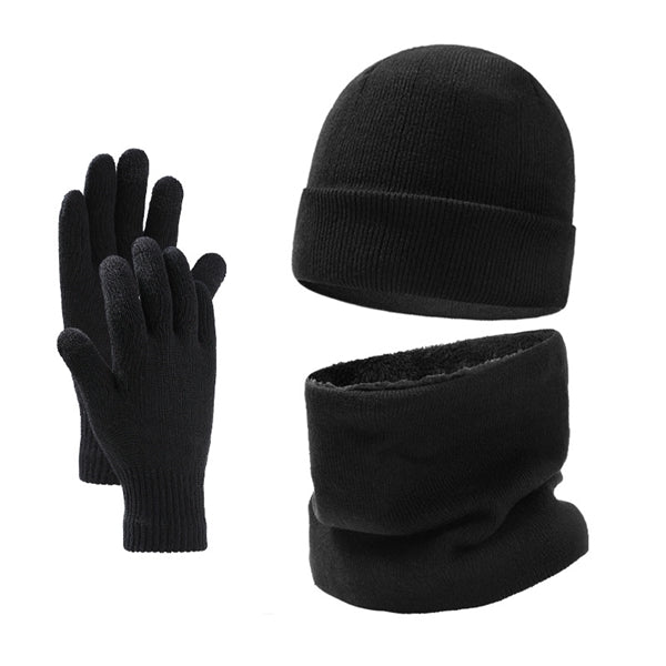Scarf Gloves Hat (3 Piece Set)