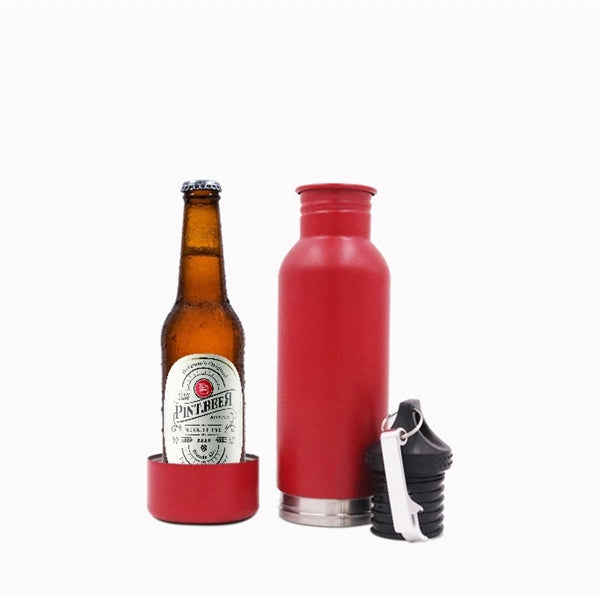 12 Oz Stainless Steel Beer Cold Insulation Bottle Insulator