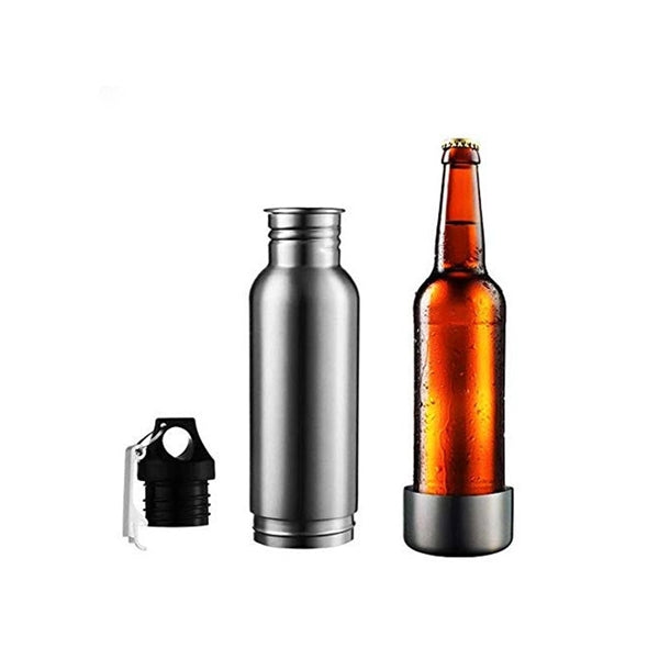 12 Oz Stainless Steel Beer Cold Insulation Bottle Insulator