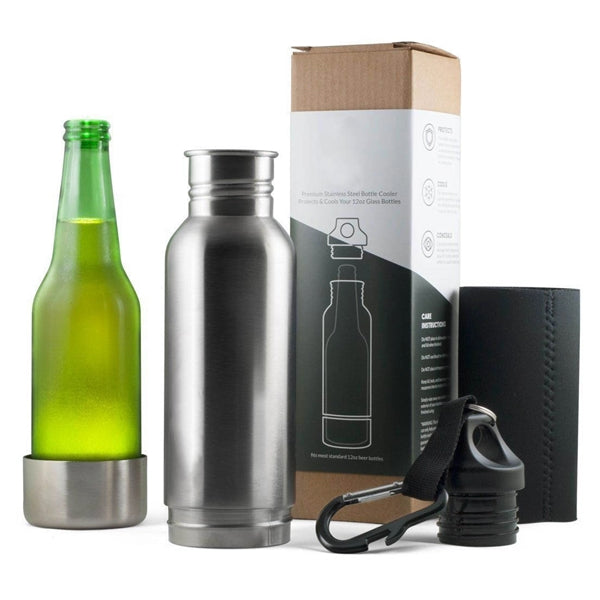 12 Oz Stainless Steel Beer Cold Insulation Bottle Insulator