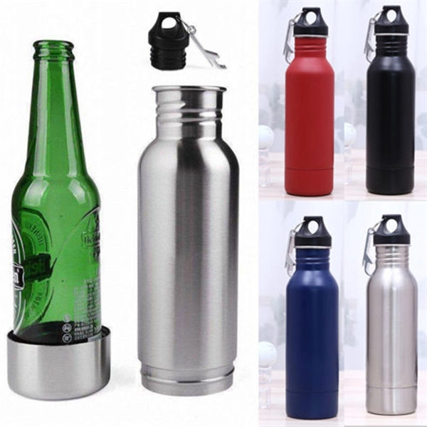 12 Oz Stainless Steel Beer Cold Insulation Bottle Insulator