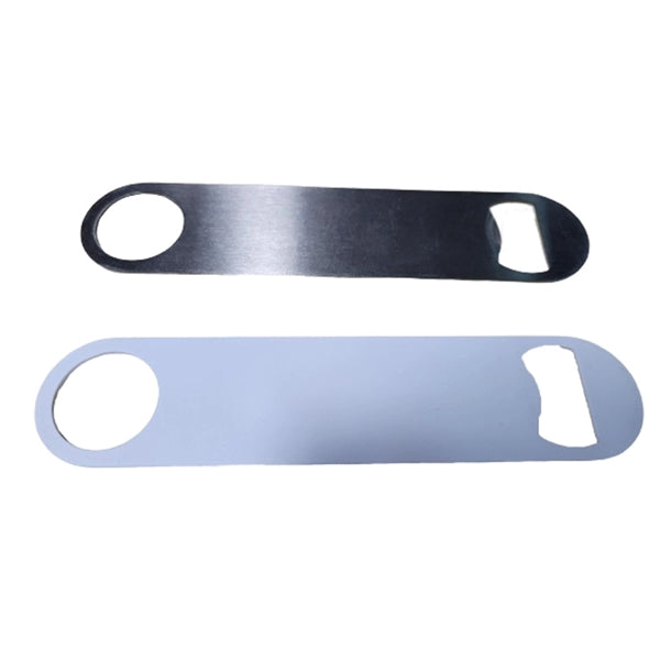 Paddle Shaped Bottle Opener with Key Loop