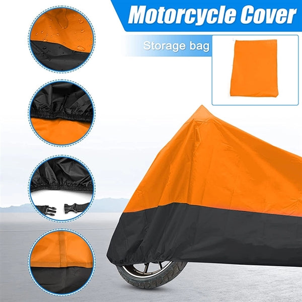 Waterproof Motorcycle Cover (Size L)