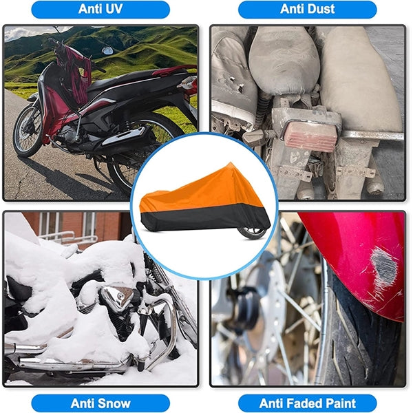 Waterproof Motorcycle Cover (Size L)