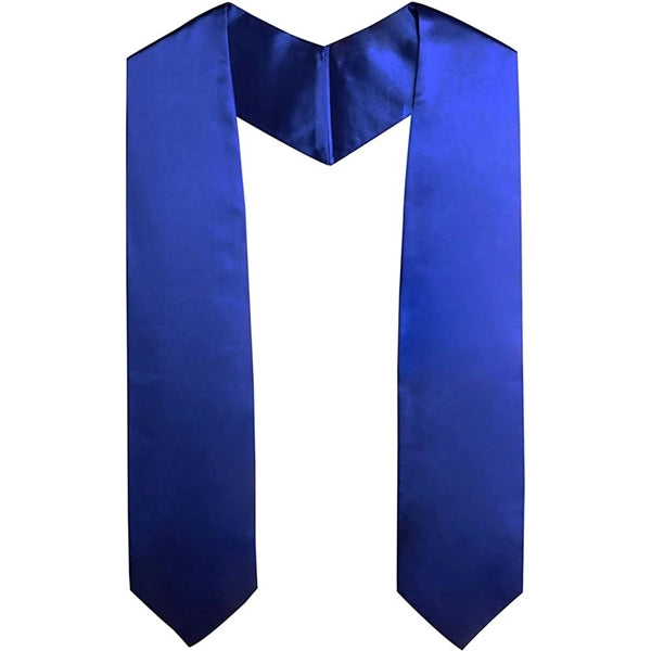 Unisex Adult Plain Graduation Stole Sash 60"