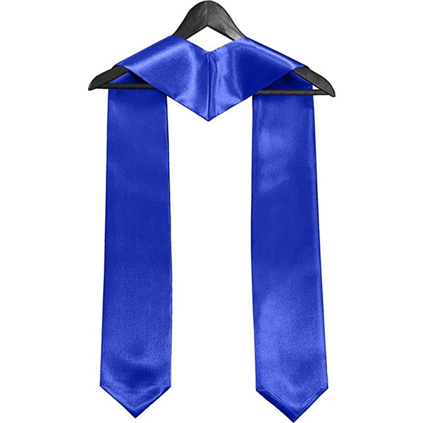 Unisex Adult Plain Graduation Stole Sash 60"