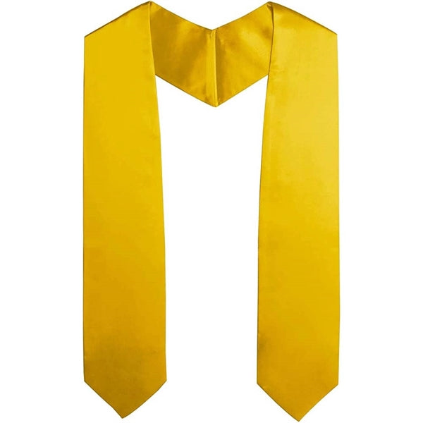 Unisex Adult Plain Graduation Stole Sash 60"