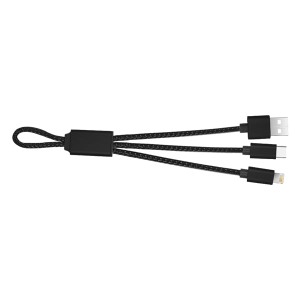 Harbor Charging Cables with Type C, IOS and Micro USB