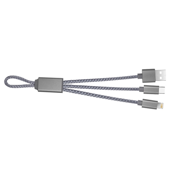 Harbor Charging Cables with Type C, IOS and Micro USB