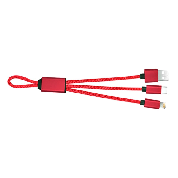 Harbor Charging Cables with Type C, IOS and Micro USB