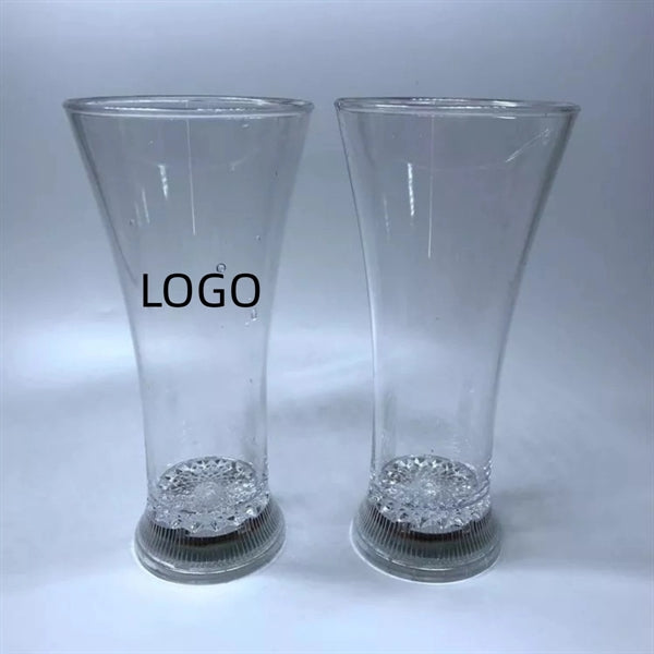 13 oz Colorful Plastic Led Drinking Glasses Bottles