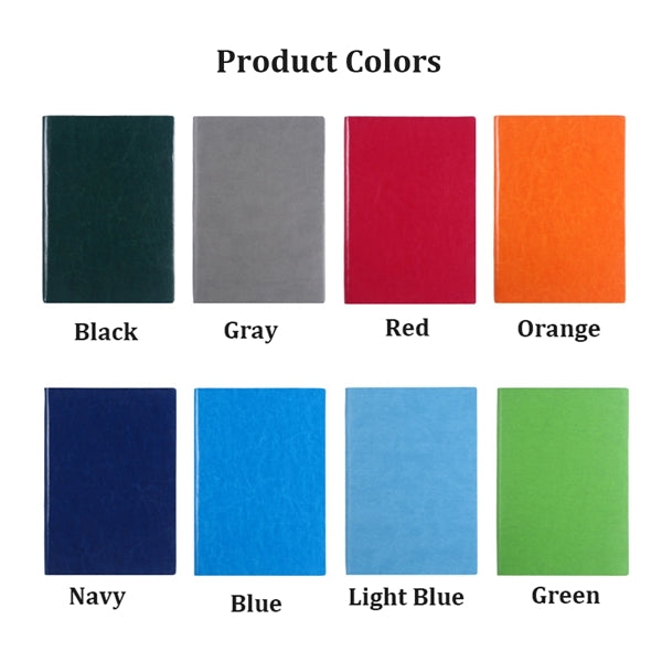 A5 PU Cover Lined Business Notebook