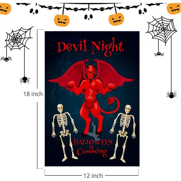 Halloween Garden Flag