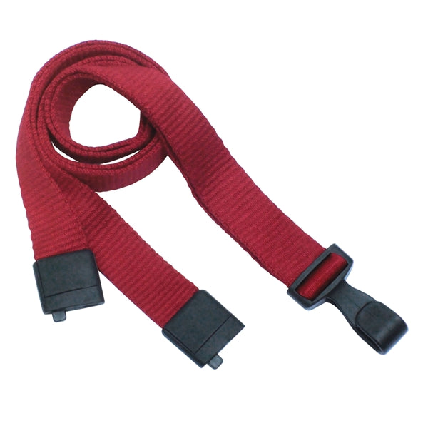 3/4" Custom Silkscreen Bamboo Lanyards