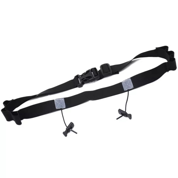 Reflective Multifunction Race Number Belt