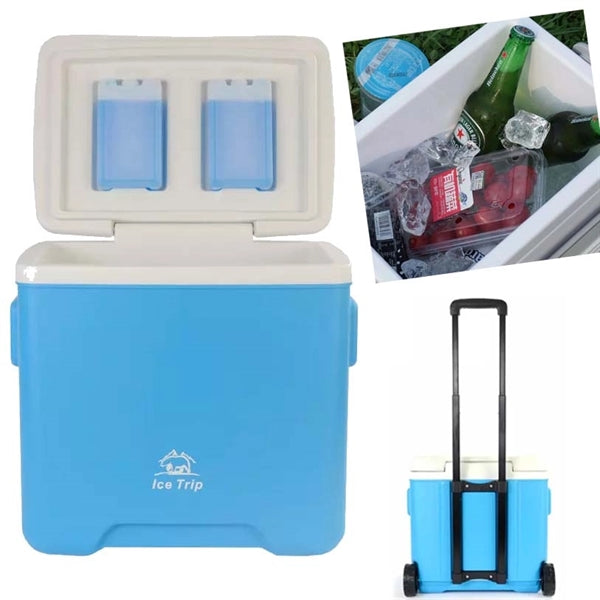 30Qt Hard Roller Cooler