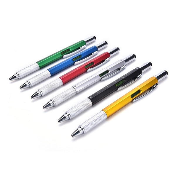 6 in 1 Multitool Tech Tool Pen With Ruler