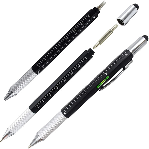 6 in 1 Multitool Tech Tool Pen With Ruler