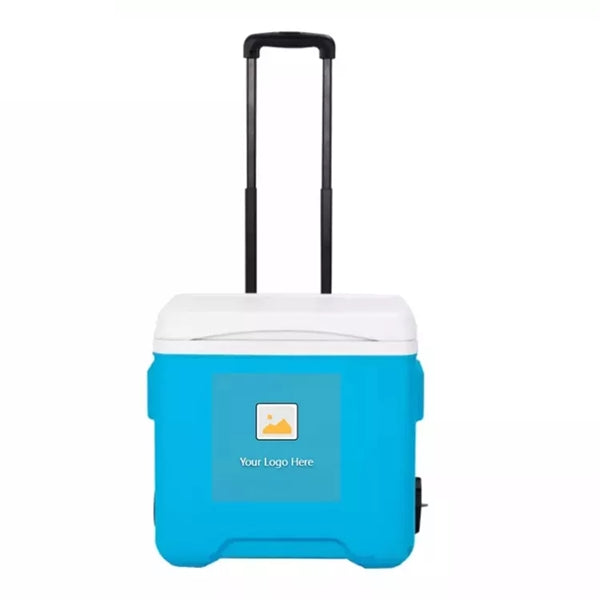 30Qt Wheeled Picnic Cooler