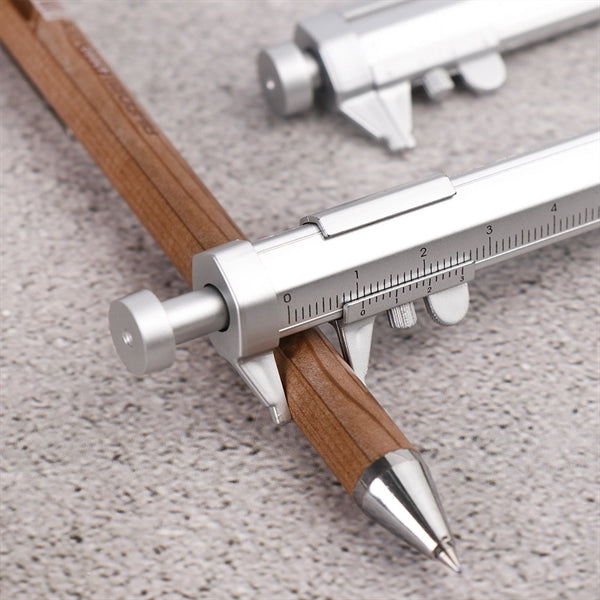 Multi-Functional Stainless Steel Vernier Caliper Pen