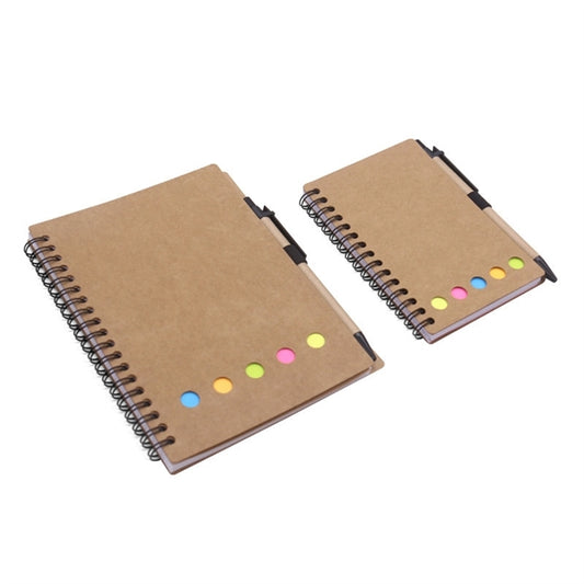 Kraft Paper Cover Notepad with Pen