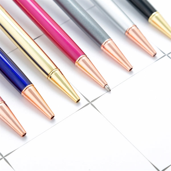 Premium Bling Dynamic Glitter and Gold Foil Ballpoint Pen