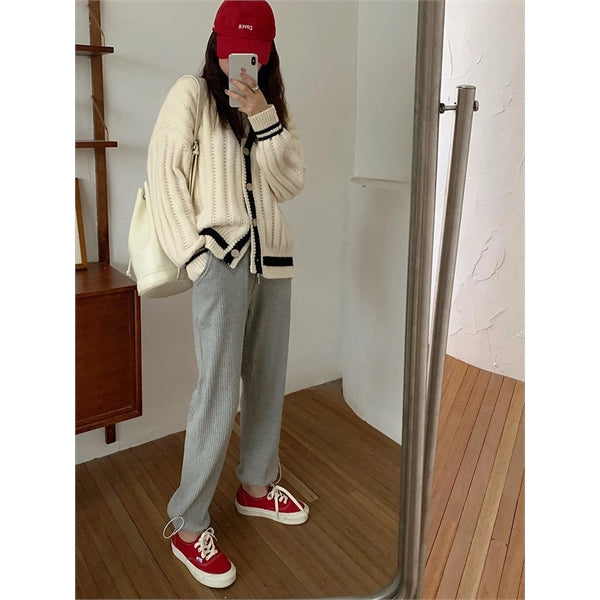 Knit Casual Cardigan Sweater for women