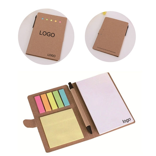Spiral Notebook Steno Pads Notepad with Pen in Holder