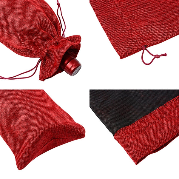 Burlap Wine Gift Bags With Drawstrings
