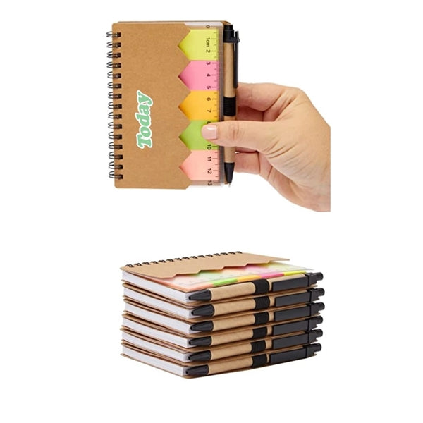 Eco Spiral Notebook With Pen