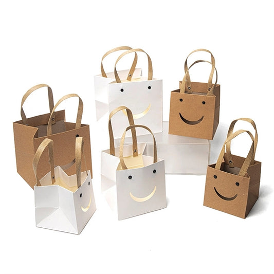 Square Smile Face Gift Tote Bag