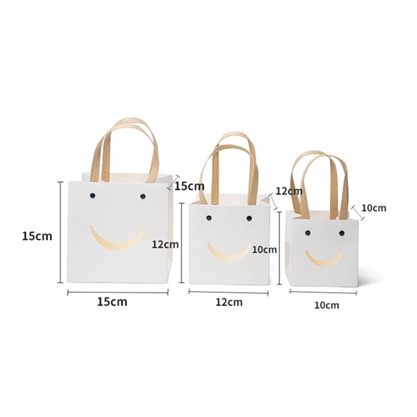 Square Smile Face Gift Tote Bag
