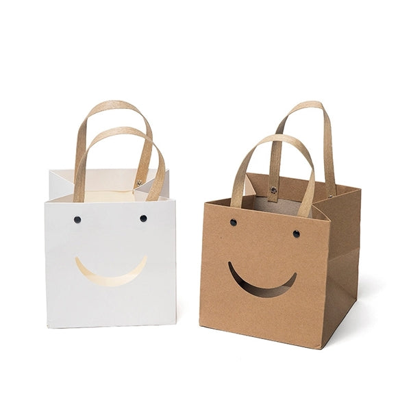 Square Smile Face Gift Tote Bag