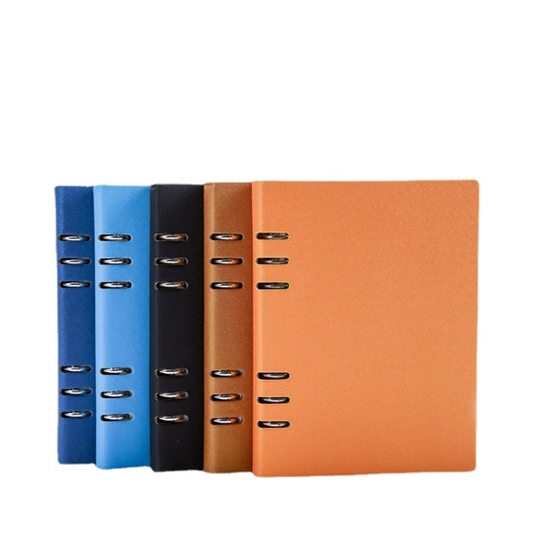 Professional A5 Refillable Loose-Leaf Leather Journal with R