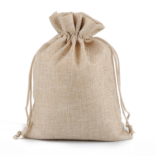 Medium Natural Burlap Pouches