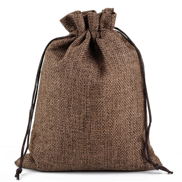 Medium Natural Burlap Pouches