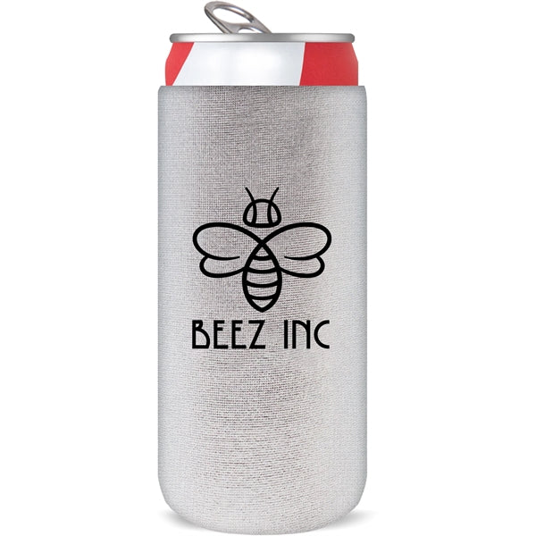 12 oz Slim Metallic Neoprene Can Cooler