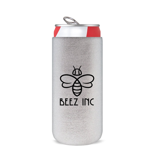 12 oz Slim Metallic Neoprene Can Cooler