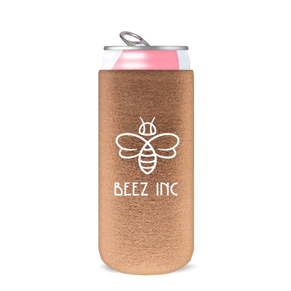 12 oz Slim Metallic Neoprene Can Cooler