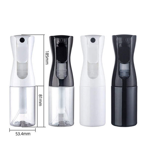 200ml continuous fine mist spray bottle with trigger